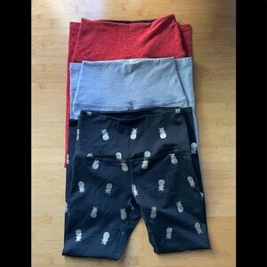 Lot of 3 Beyond Yoga Yoga Pants